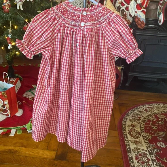 Orient Expressed Inc Smocked Toddler Girls Dress size 3 - Picture 13 of 16